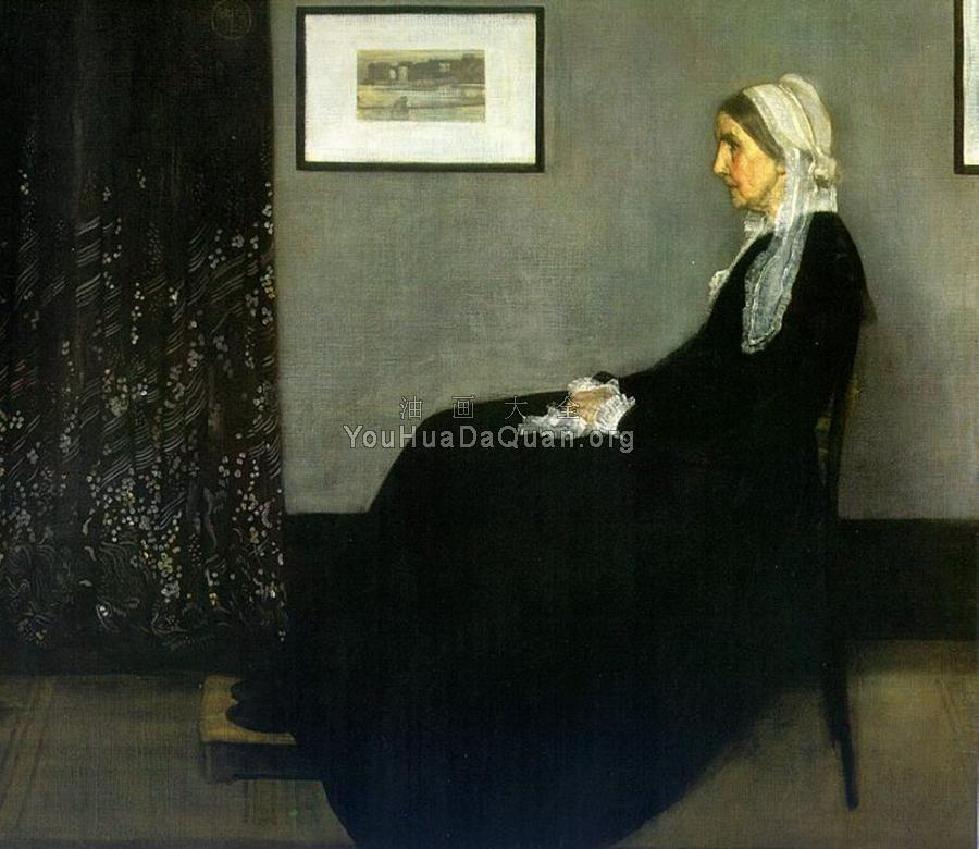 Portrait of the Painter's Mother - 詹姆斯·阿伯特·麦克尼尔·惠斯勒